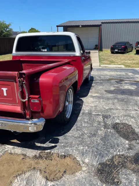 1982 Chevrolet C10 red