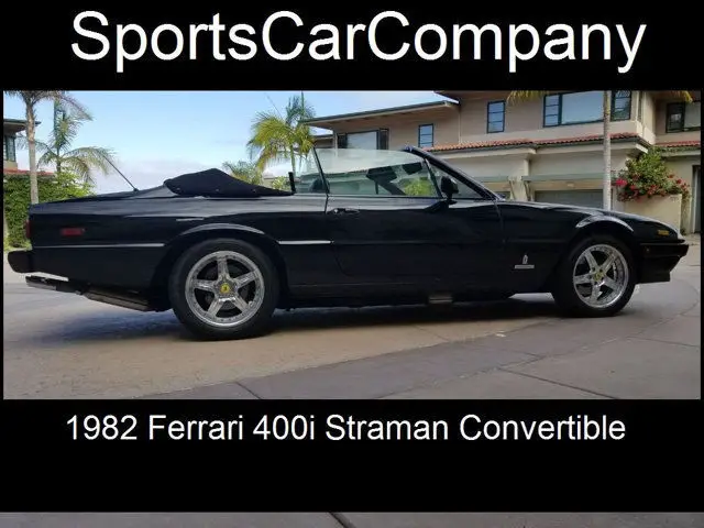 1982 Ferrari 400i Straman Convertible 400i Straman Convertible