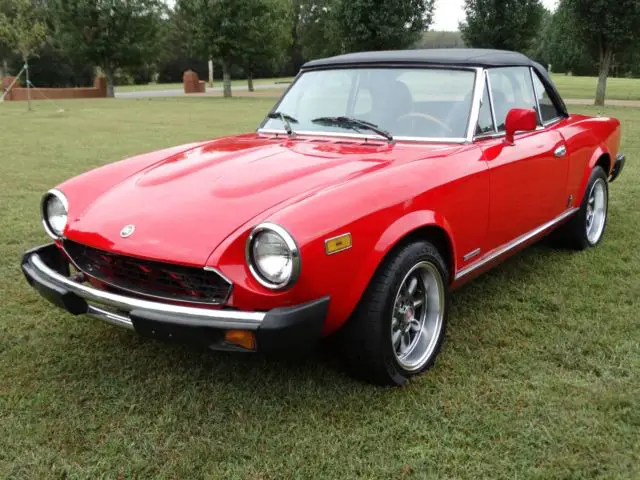 1982 Fiat 124 Spider