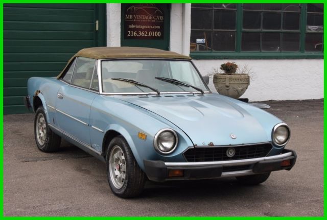 1982 Fiat Other Spider Convertible 2-Door