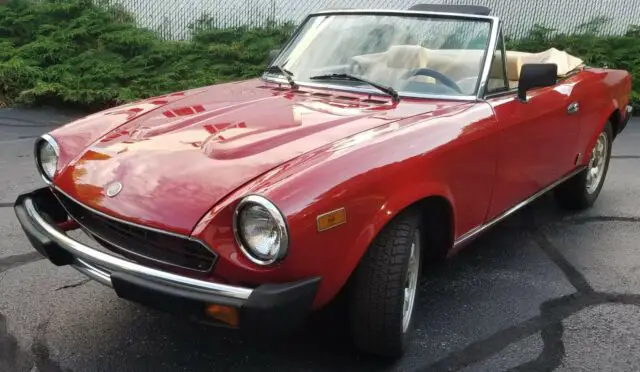 1982 Fiat 124 Spider