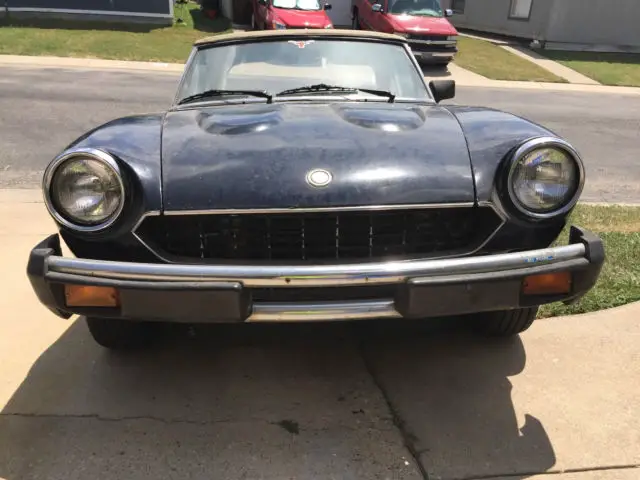 1982 Fiat Spider 2000 Pininfarina