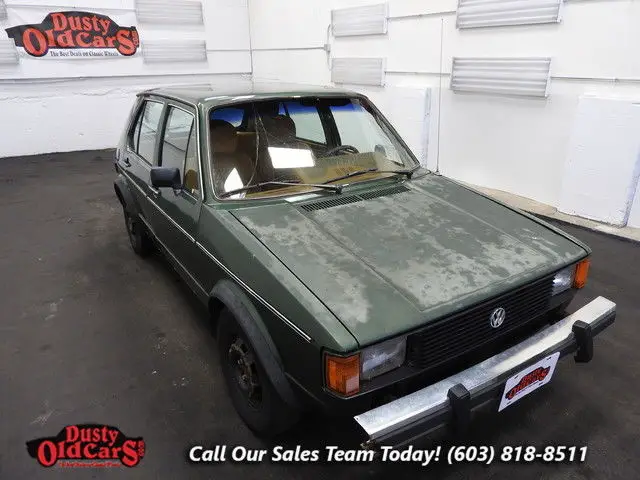 1982 Volkswagen Rabbit LS 5spd man Fac AC Body Int Good