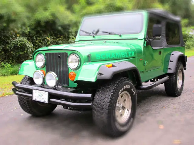 1982 Jeep CJ Scrambler