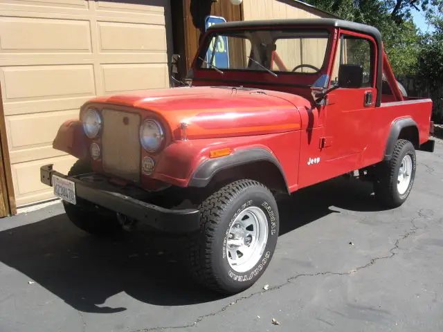 1982 Jeep scrambler black