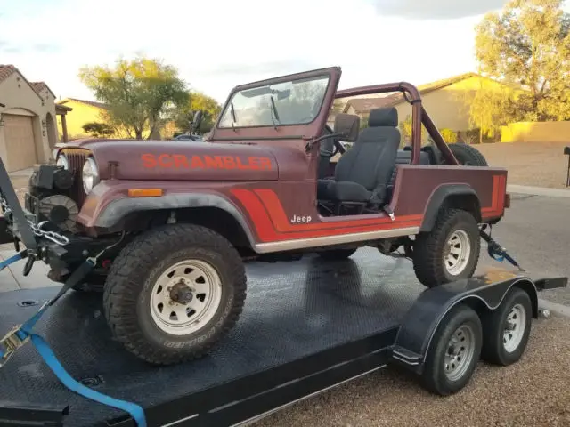 1982 Jeep CJ Scrambler Renegade