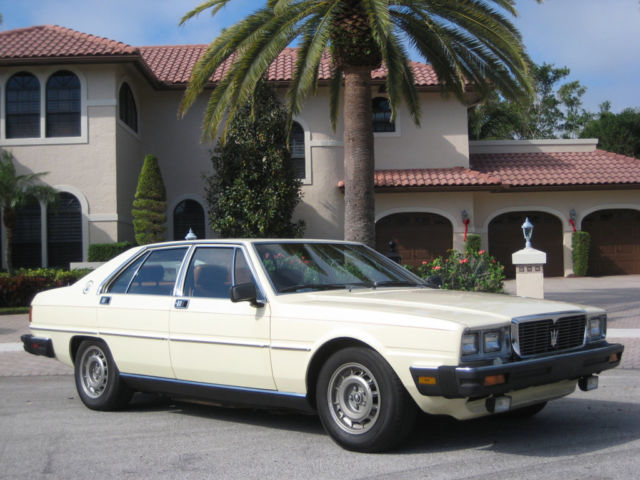 1982 Maserati Quattroporte VERY RARE CLASSIC VEHICLE - RUNS INCREDIBLY WELL