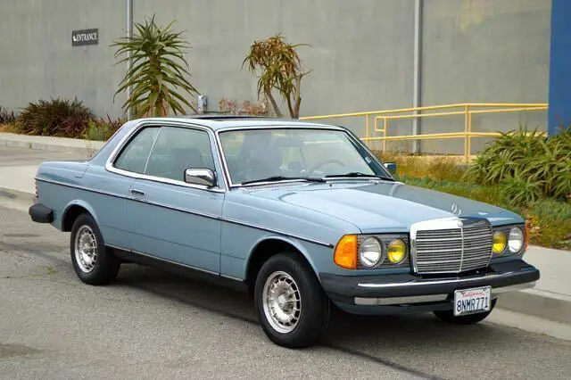 1982 Mercedes-Benz 300-Series 300cd turbo diesel 2 door coupe gorgeous