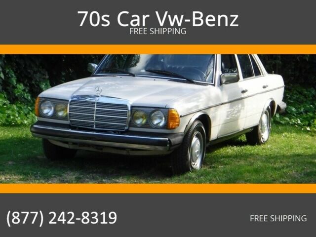 1982 Mercedes-Benz 200-Series 240 D 4dr Diesel Sedan