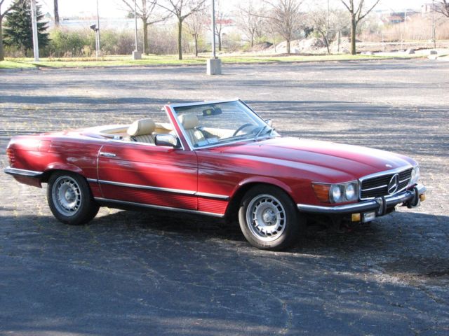 1982 MERCEDES BENZ^ RARE 280SL EURO^ TWO TOPS CONVERTIBLE^ MAINTAINED ...