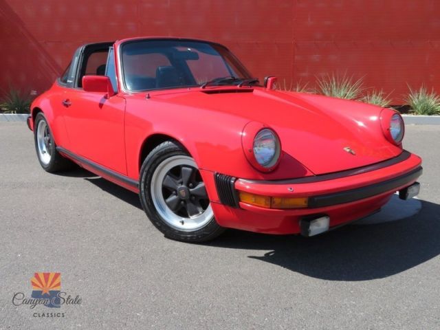 1982 Porsche 911 SC Targa