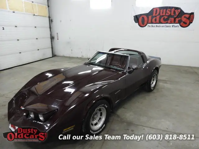 1982 Chevrolet Corvette Runs Drives Body Int Good 350V8 4spd Auto