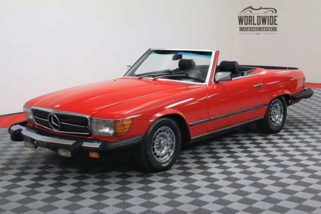 1982 Mercedes-Benz SL-Class V8 AUTO 2 TOPS