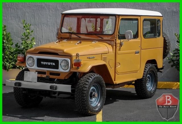 1982 Toyota Land Cruiser FJ40 WITH FACTORY AIR AND POWER STEERING ORIGINAL