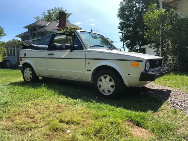 1982 Volkswagen Rabbit Cabriolet Wolfsburg Edition Low Original Miles For Sale 