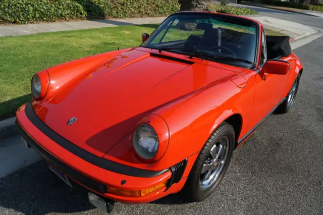 1983 Porsche 911 SC 3.0L CABRIOLET WITH 18K ORIGINAL MILES!