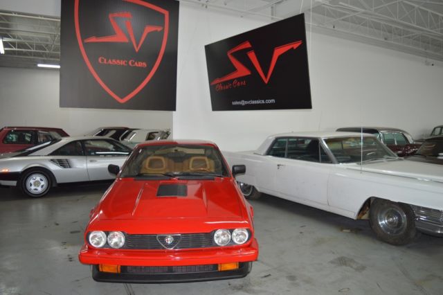 1983 Alfa Romeo GTV 6 do not miss on this great deal!