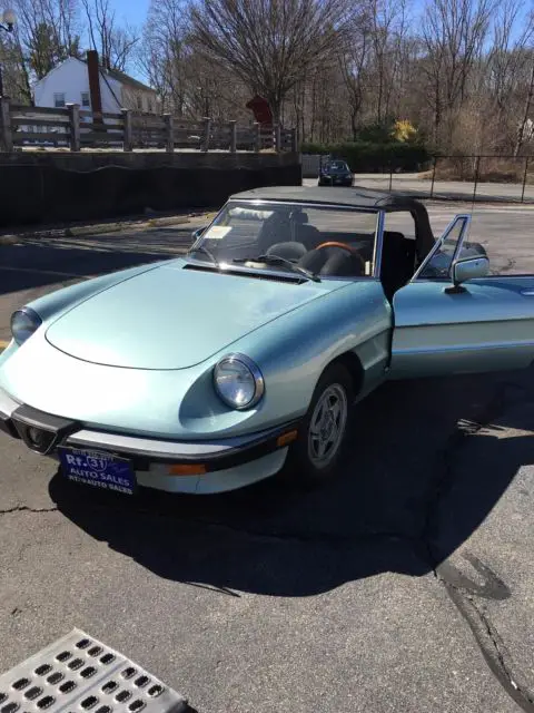 1983 Alfa Romeo Spider Spider Veloce