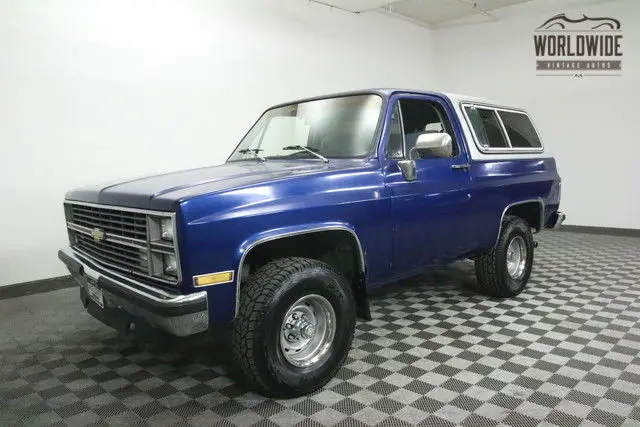 1983 Chevrolet Blazer ULTRA RARE DIESEL! 60,029 ORIGINAL MILES!