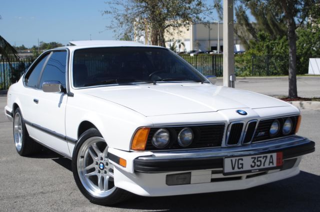 1983 BMW 633 CSi 633CS