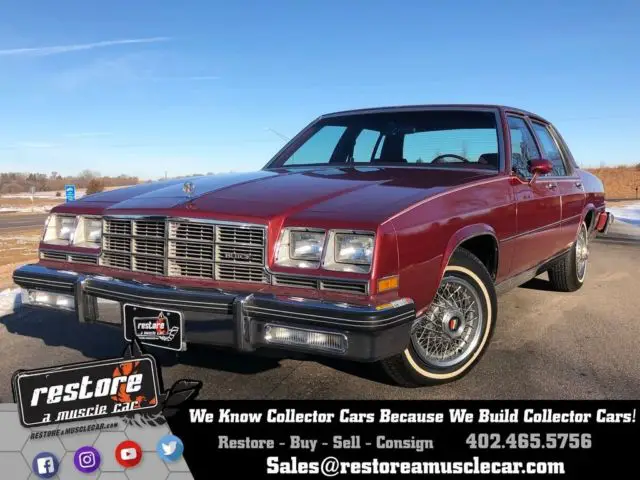 1983 Buick LeSabre - 305 V8, Only 11,511 Miles, Loaded, Beautiful