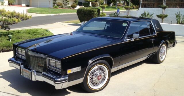 1983 Cadillac Eldorado black/ gold/ chrome