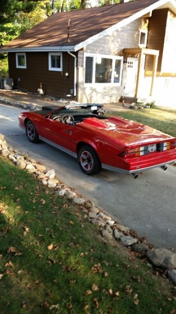 1983 Chevrolet Camaro z28-rare convertible