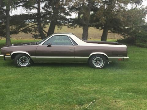 1983 Chevrolet El Camino two tone