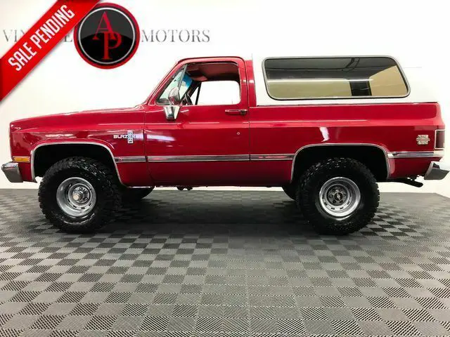 1983 Chevrolet Blazer K10 Silverado 4x4!