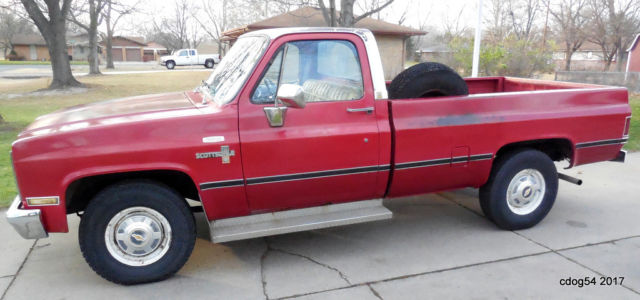 1983 Chevrolet C20 Pickup Scottsdale