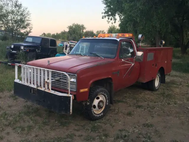 1983 Chevrolet C/K Pickup 3500 diesel dually 4wd