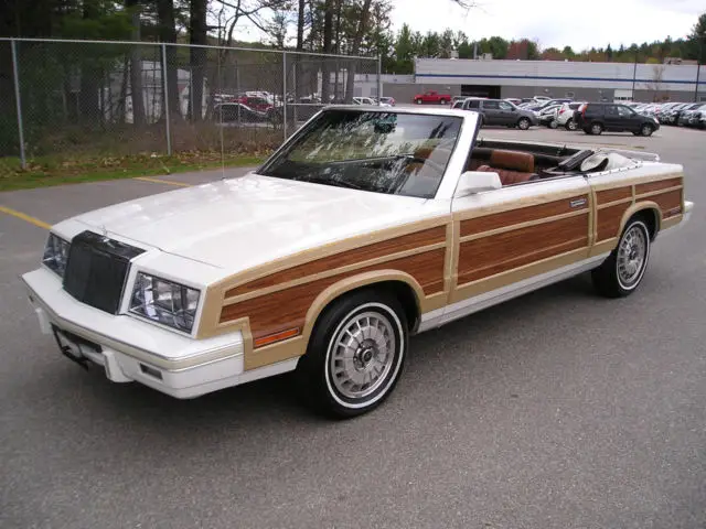 1983 Chrysler LeBaron Mark Cross Convertible 2-Door