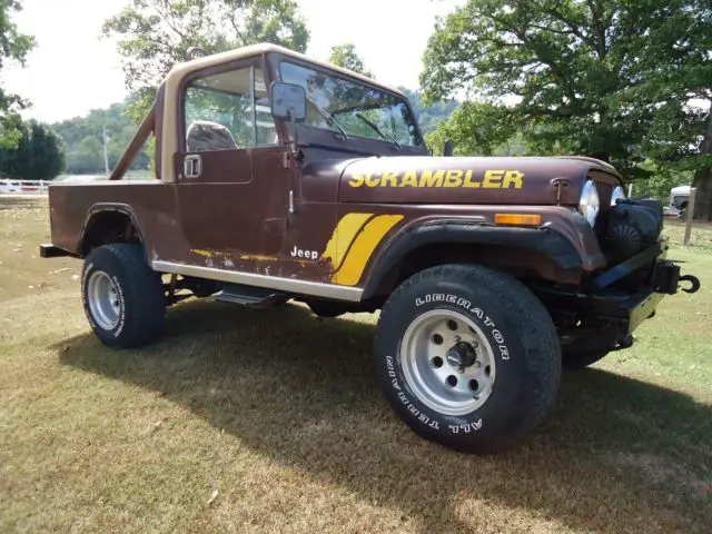 1983 Jeep CJ scrambler