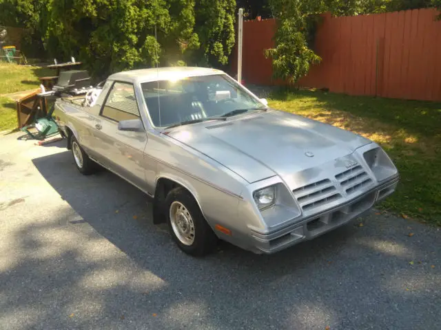 1983 Dodge RAMPAGE