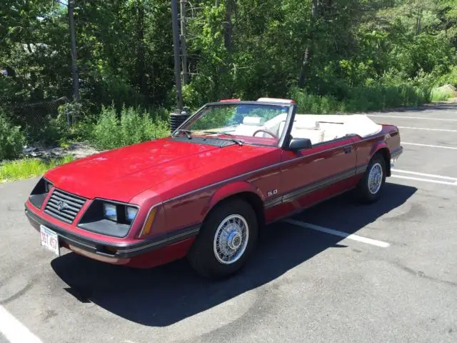 1983 Ford Mustang Convertible