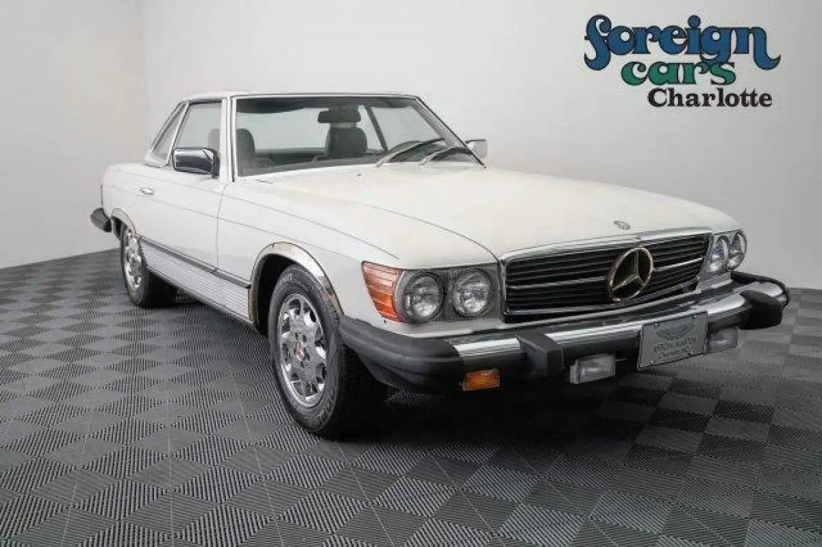 1983 Mercedes-Benz SL-Class WHITE