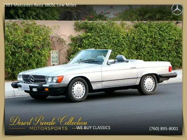 1983 Mercedes-Benz SL-Class Low Miles