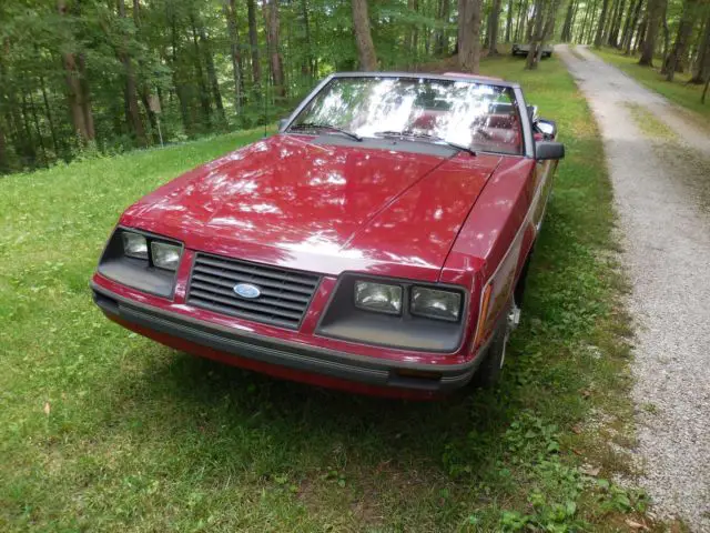 1983 Ford Mustang Convertible