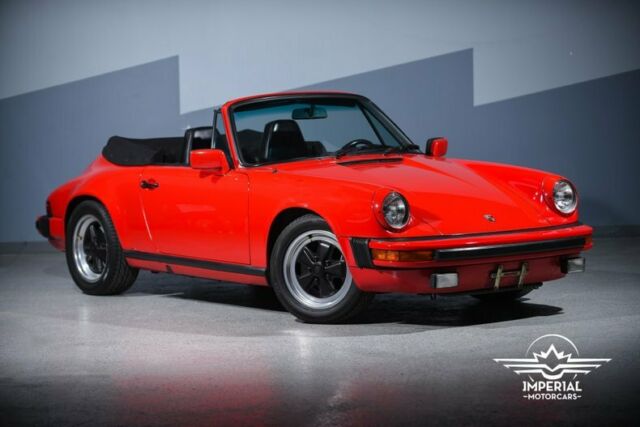 1983 Porsche 911 2dr SC Cabriolet 5-Spd