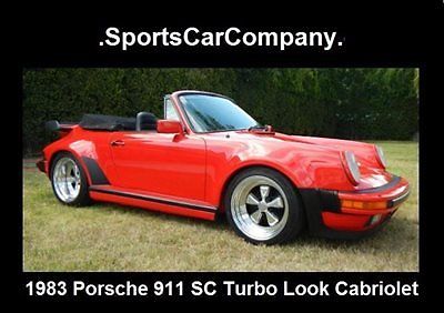 1983 Porsche 911 911 SC TURBO LOOK CABRIOLET