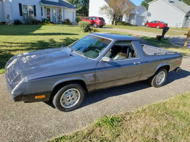 1983 Dodge Rampage 2.2