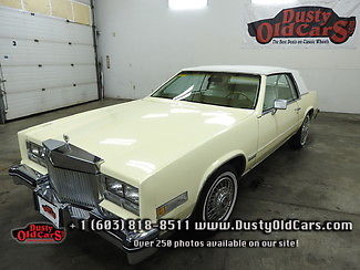 1983 Cadillac Eldorado Runs Drives Interior Body VGood 4.1LV8