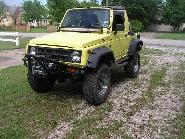 1984 Suzuki Samurai Yellow