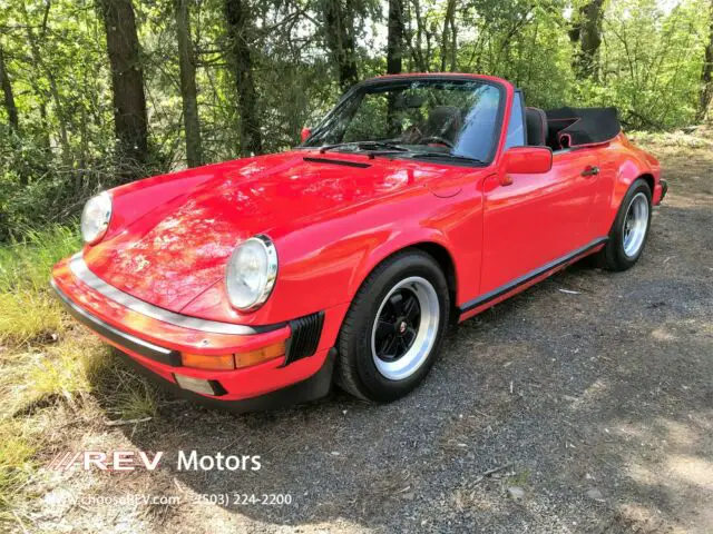 1984 Porsche 911 Cabriolet