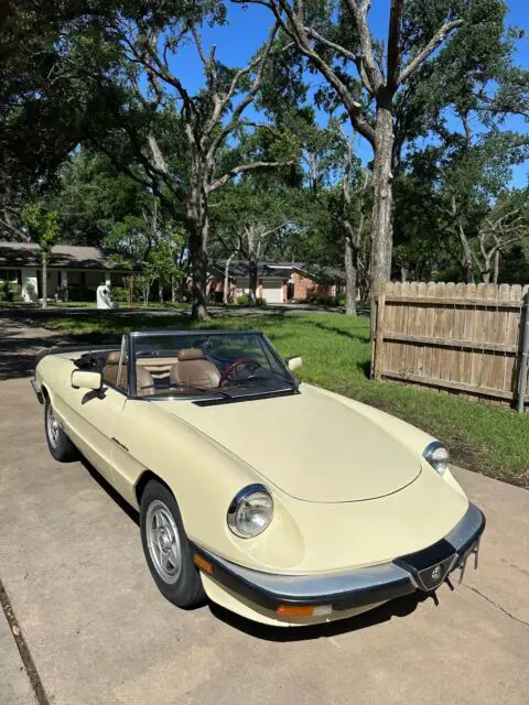 1984 Alfa Romeo Spider 2000 SPIDER