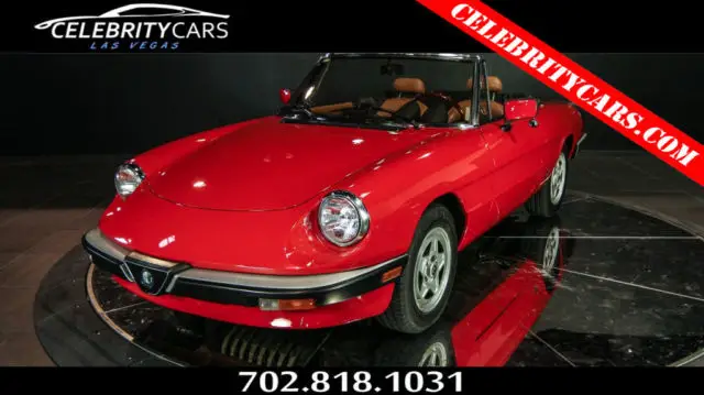 1984 Alfa Romeo Spider Veloce