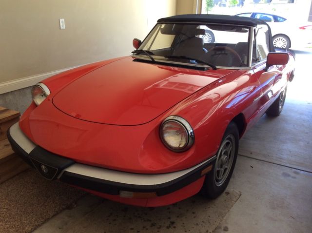 1984 Alfa Romeo Spider Sports