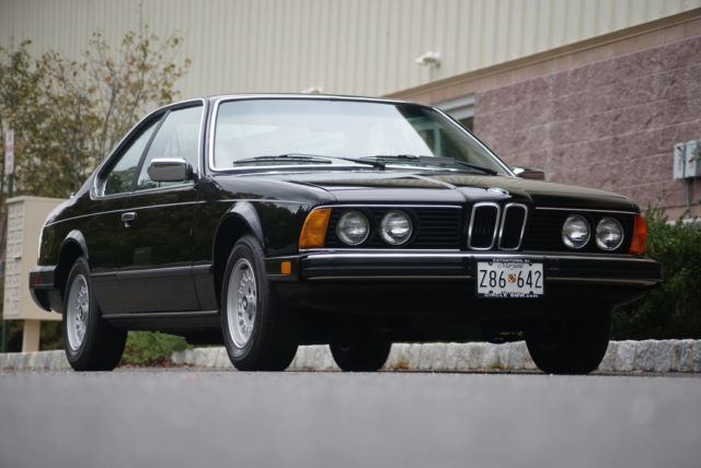 1984 BMW 6-Series Base Coupe 2-Door