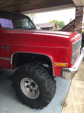 1984 Chevrolet C-10 Red