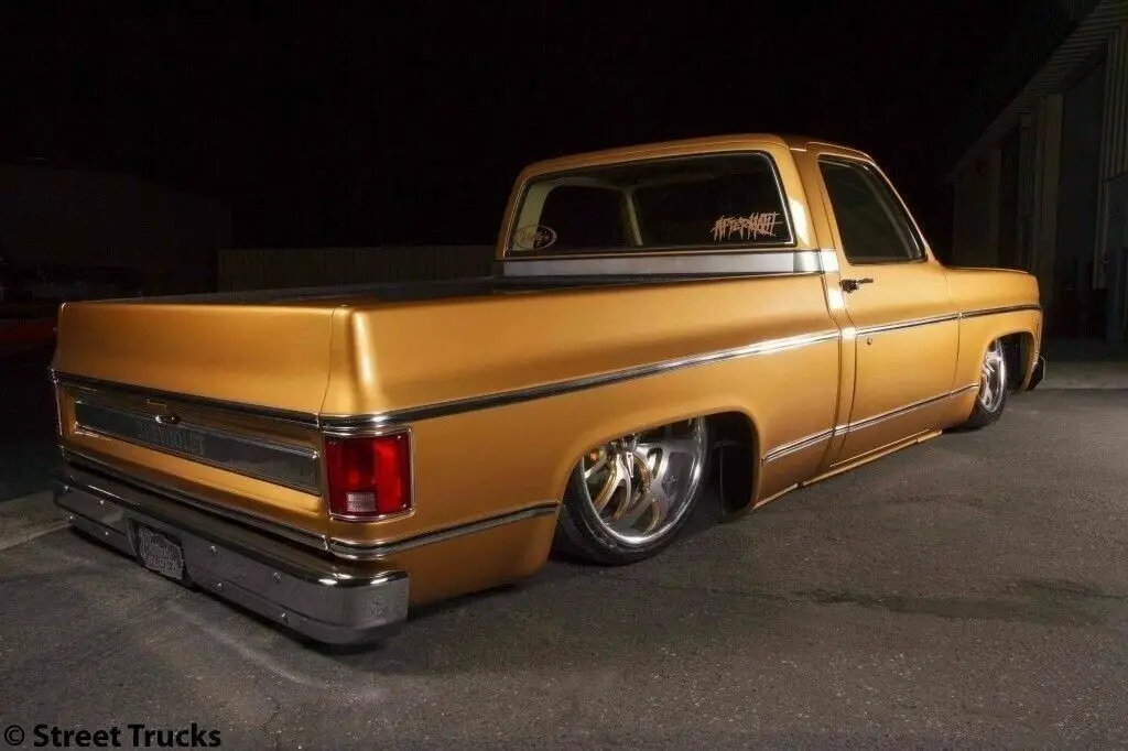 1984 Chevrolet C-10 Custom Air Bagged Slammed C10 Bodydropped